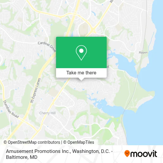 Amusement Promotions Inc. map