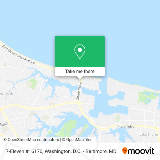 7-Eleven #16170 map