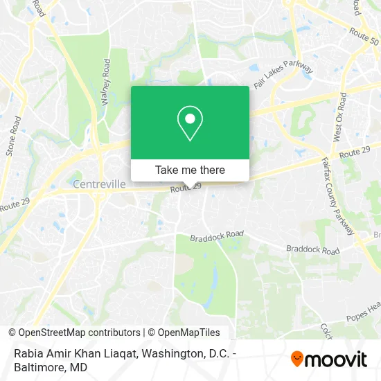 Rabia Amir Khan Liaqat map
