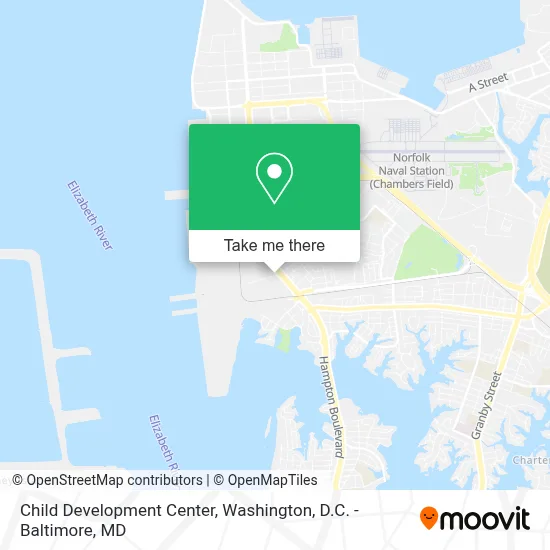 Child Development Center map