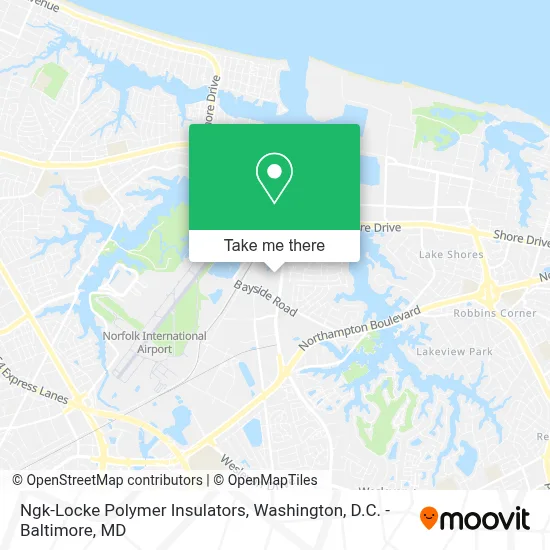 Ngk-Locke Polymer Insulators map