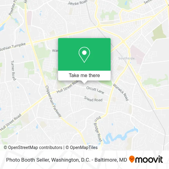 Photo Booth Seller map
