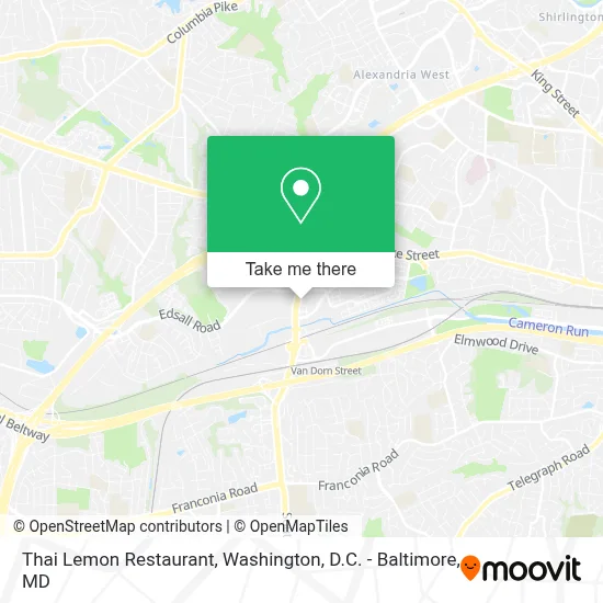 Thai Lemon Restaurant map