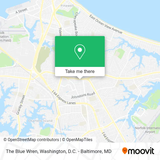The Blue Wren map