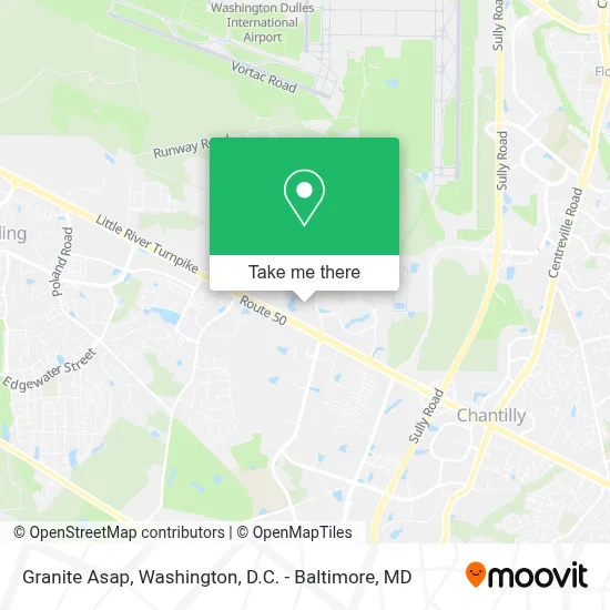 Granite Asap map