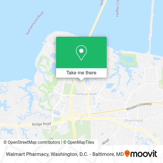 Walmart Pharmacy map