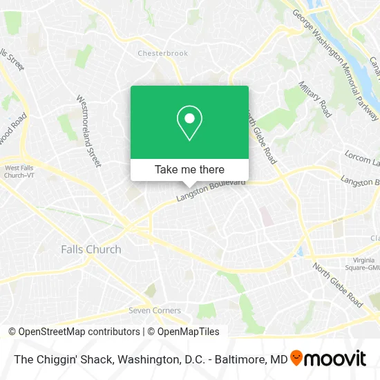 The Chiggin' Shack map