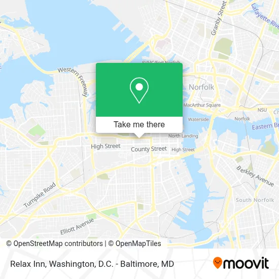 Relax Inn map
