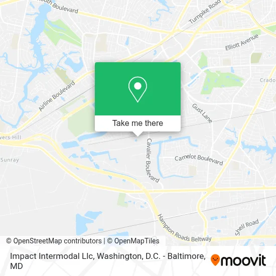 Impact Intermodal Llc map