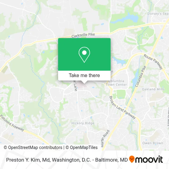 Preston Y. Kim, Md map