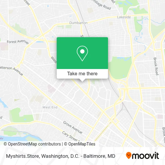 Myshirts.Store map