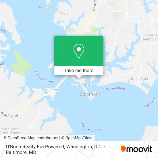 O'Brien Realty Era Powered map