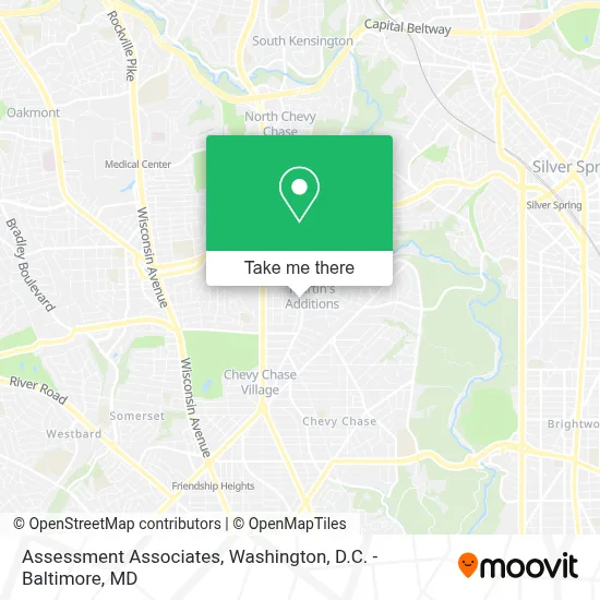 Assessment Associates map