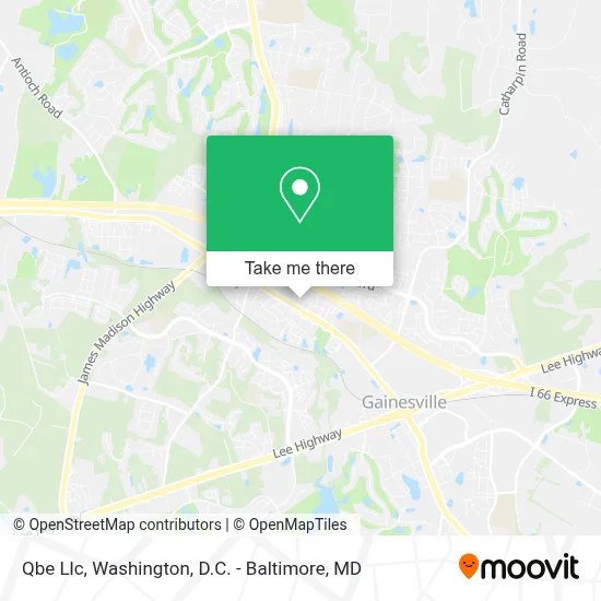 Qbe Llc map