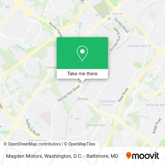 Magden Motors map