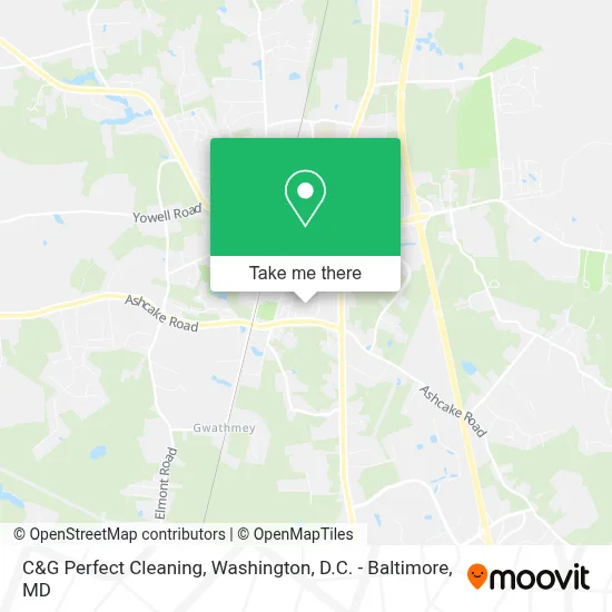 C&G Perfect Cleaning map