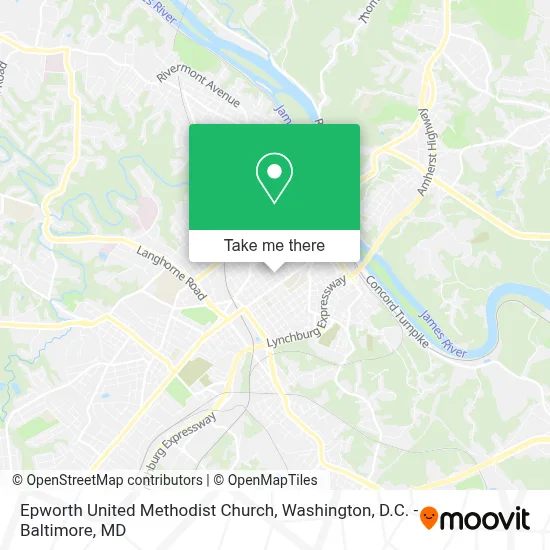 Epworth United Methodist Church map