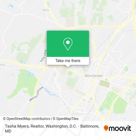 Tasha Myers, Realtor map