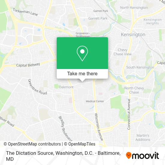 The Dictation Source map