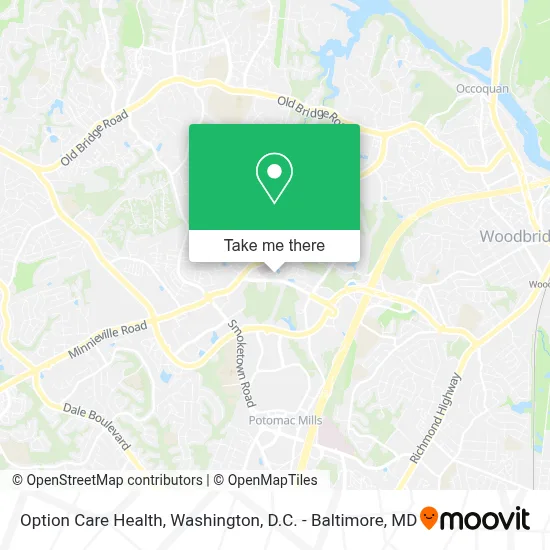 Option Care Health map