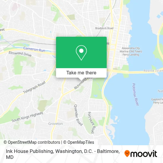 Ink House Publishing map