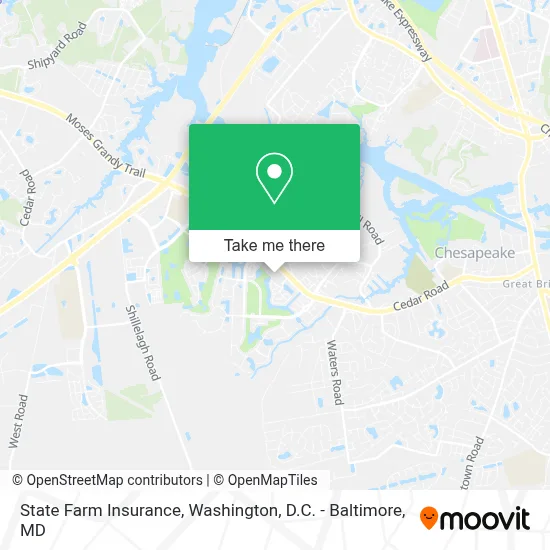 State Farm Insurance map