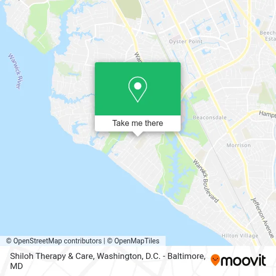 Shiloh Therapy & Care map
