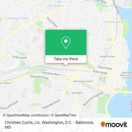 Christian Curtis, Llc map