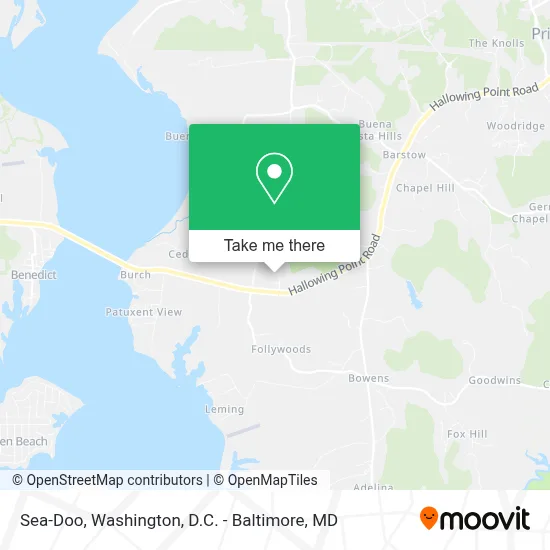 Sea-Doo map