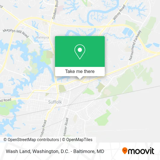 Wash Land map