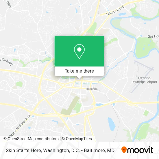 Skin Starts Here map
