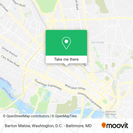 Barton Malow map