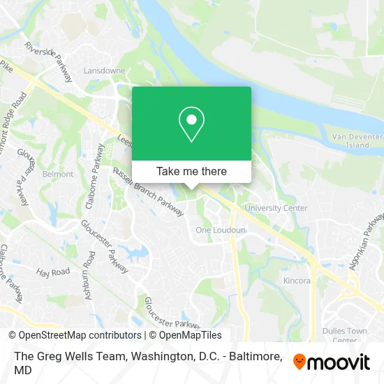 The Greg Wells Team map