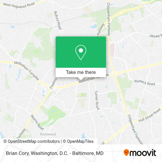 Brian Cory map