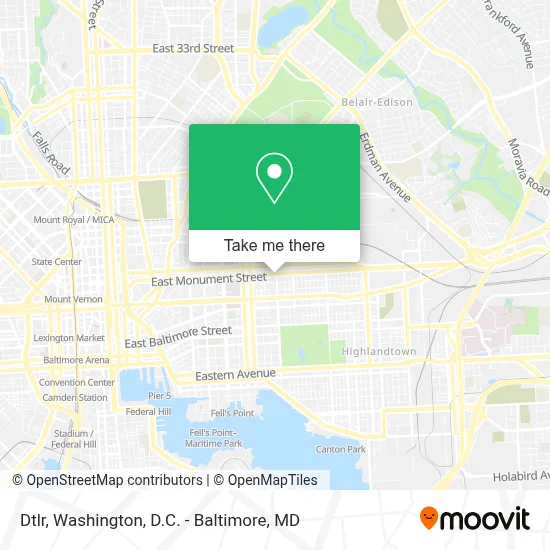 Dtlr map
