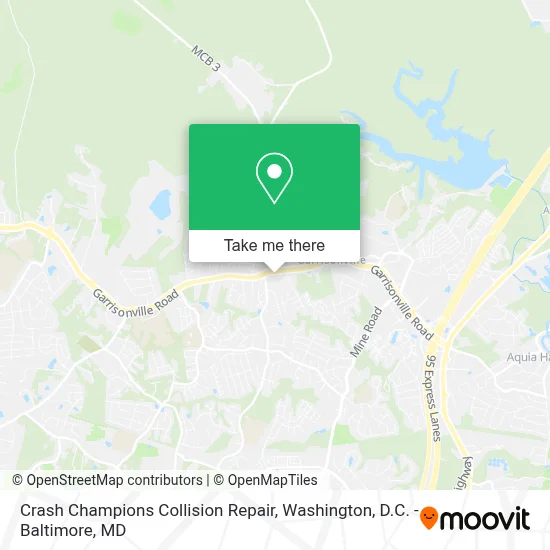 Crash Champions Collision Repair map