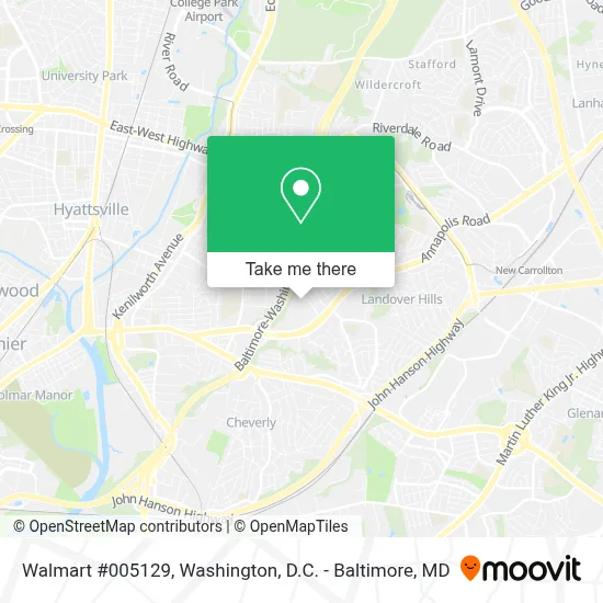 Walmart #005129 map