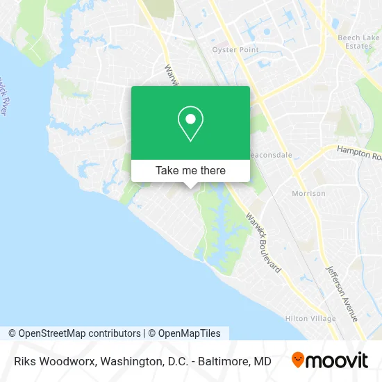 Riks Woodworx map