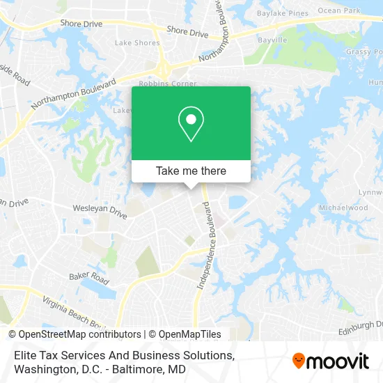 Elite Tax Services And Business Solutions map