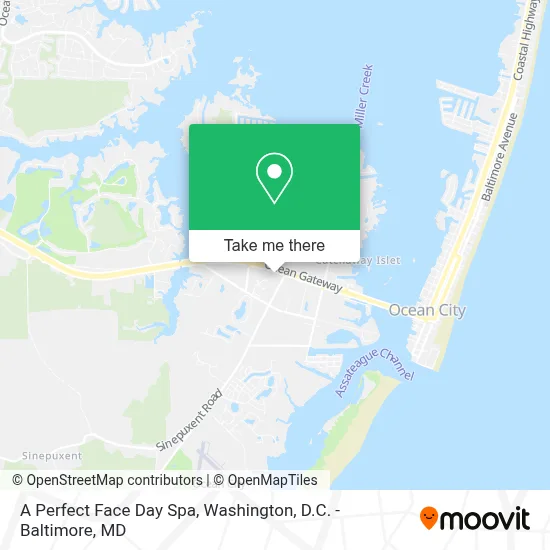 A Perfect Face Day Spa map