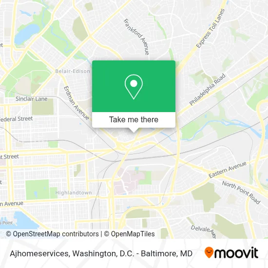 Ajhomeservices map