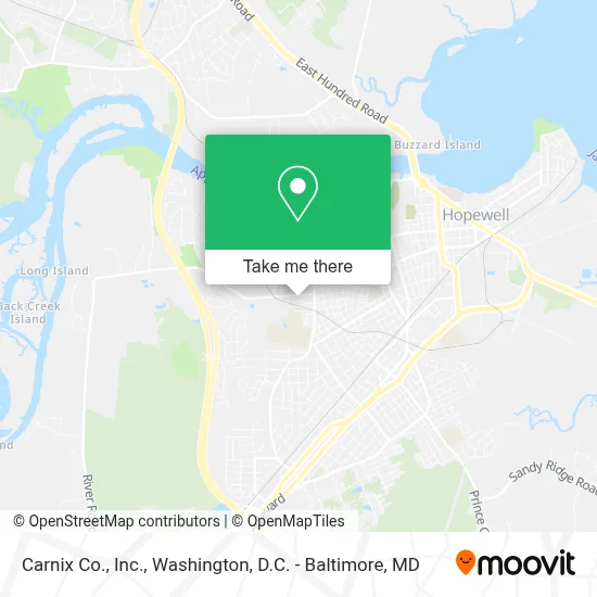 Carnix Co., Inc. map