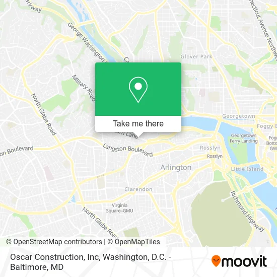 Oscar Construction, Inc map