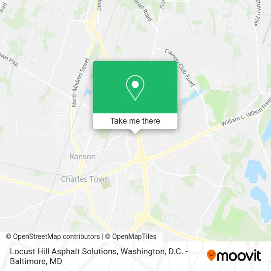 Locust Hill Asphalt Solutions map