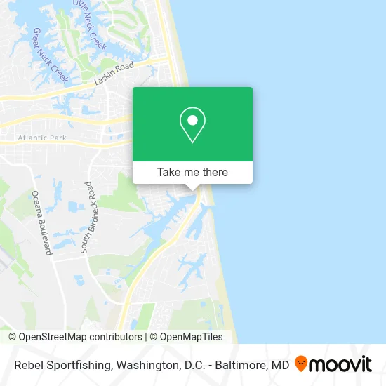 Rebel Sportfishing map