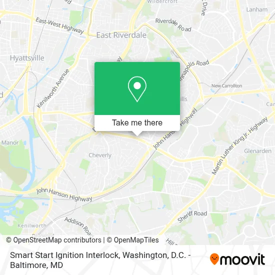 Smart Start Ignition Interlock map