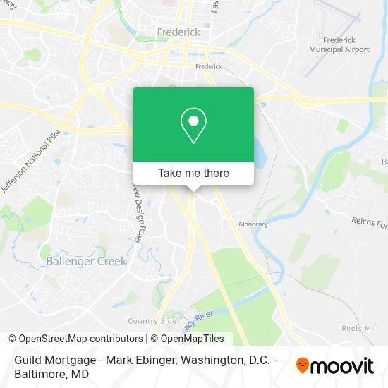 Guild Mortgage - Mark Ebinger map