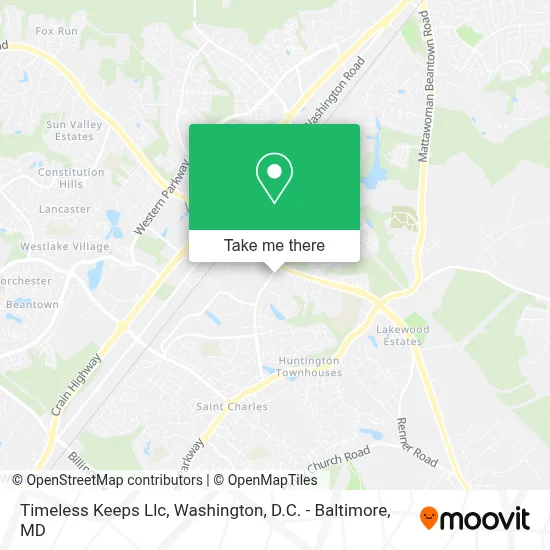 Timeless Keeps Llc map
