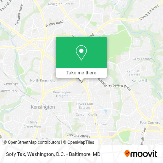 Sofy Tax map