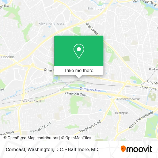 Comcast map